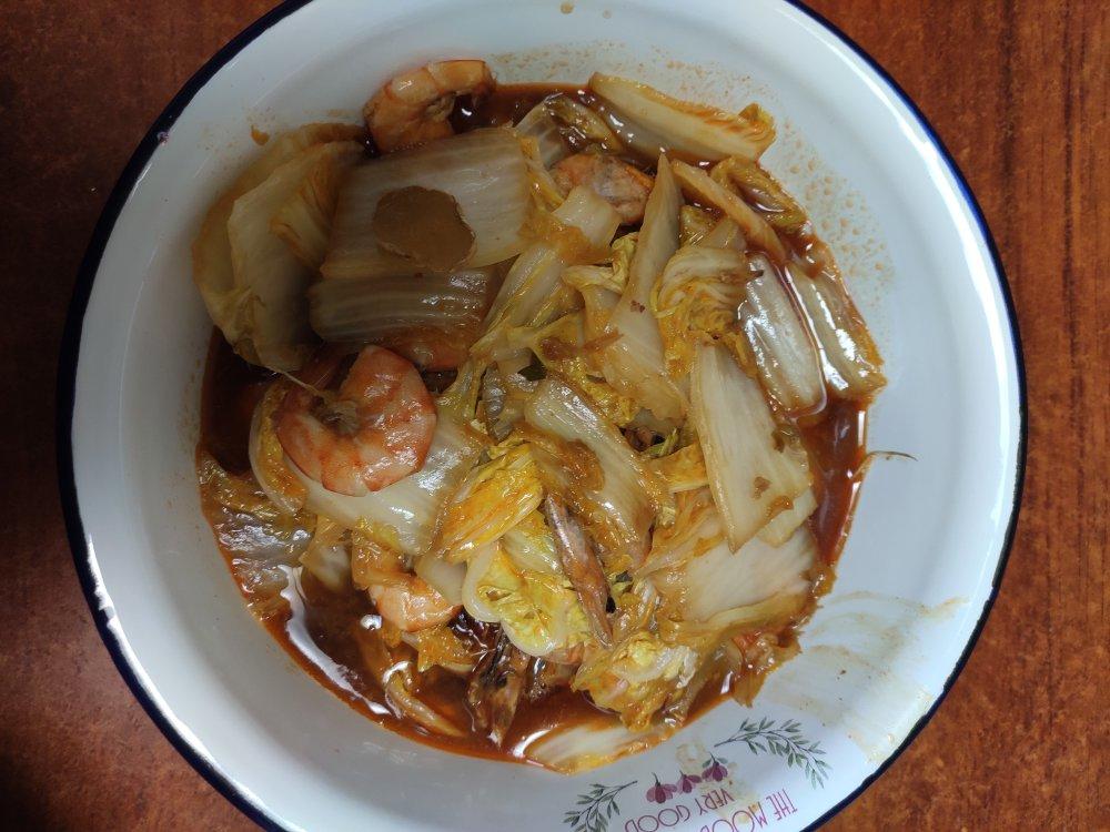 虾油白菜