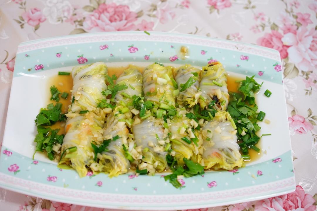 肉酿白菜卷
