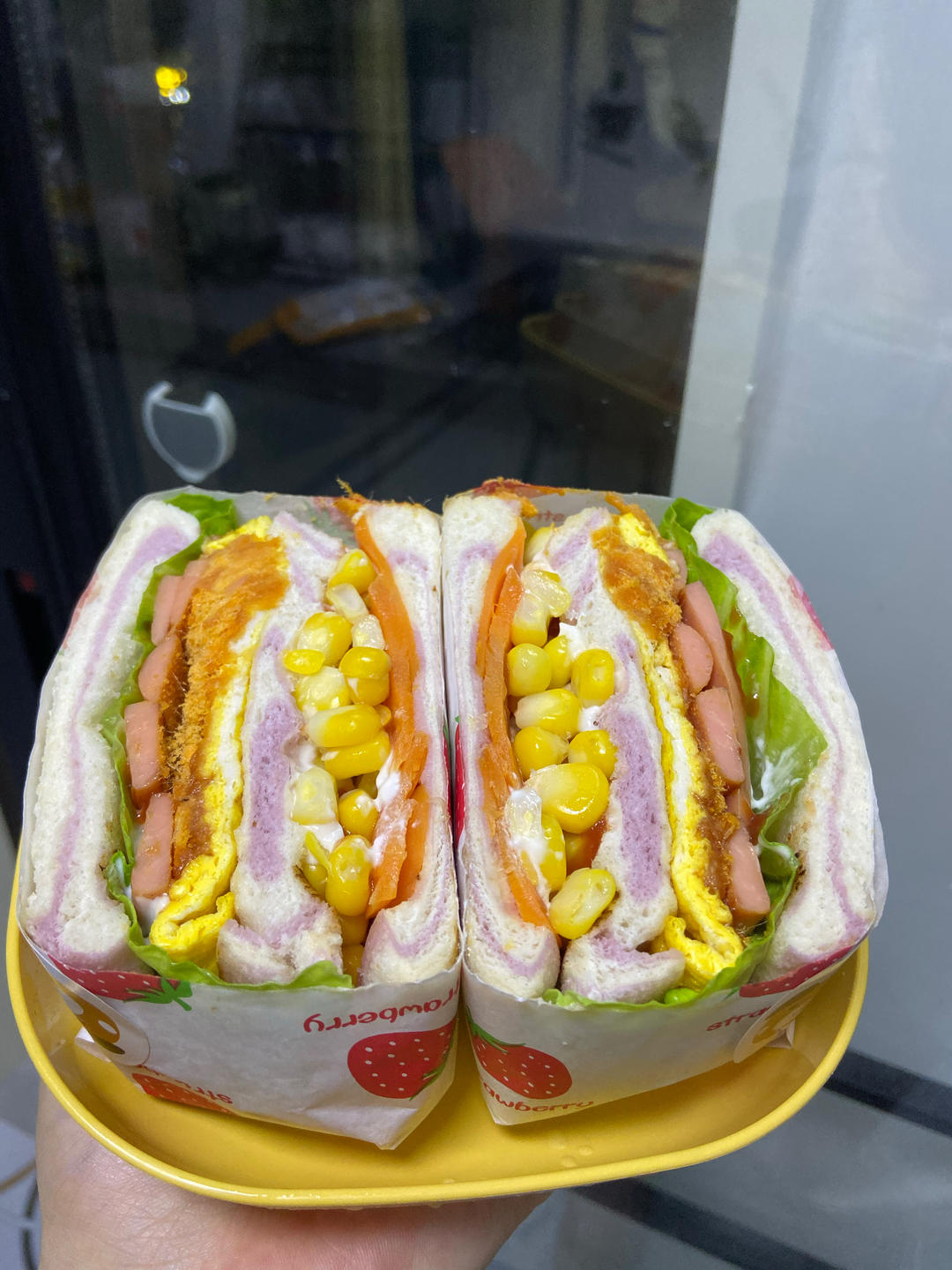 7天不重样系列之低卡减脂三明治