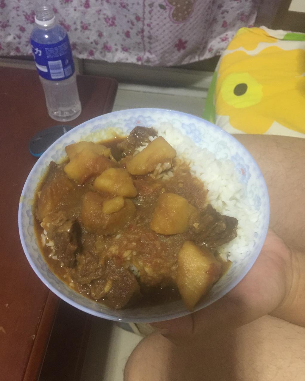 西红柿土豆炖牛肉