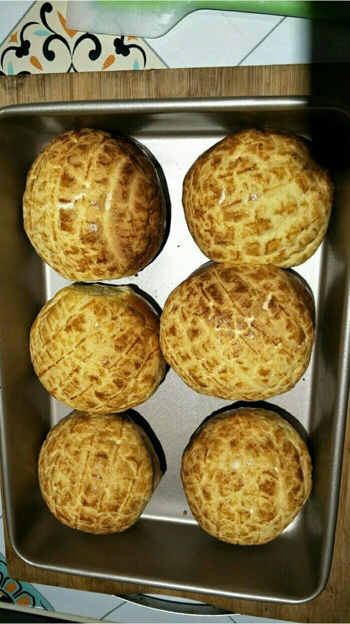 《Tinrry+》菠萝包（手揉教程）（帅帅小厨）