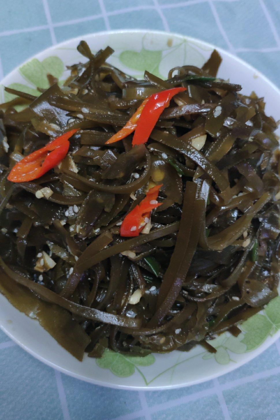 爽口凉菜——酸辣海带丝