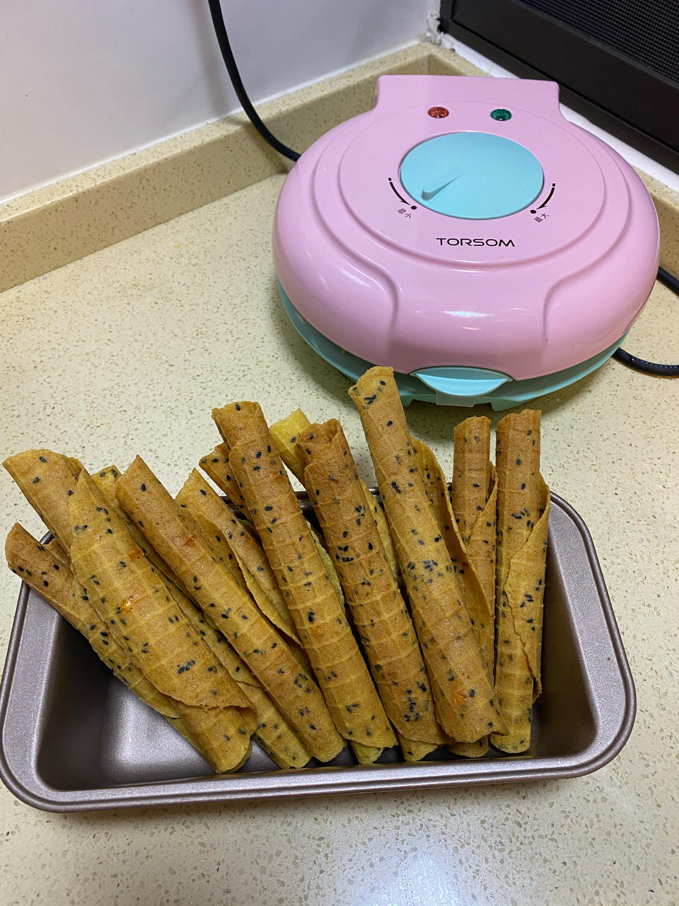 堂妈小厨——完美的脆皮蛋卷