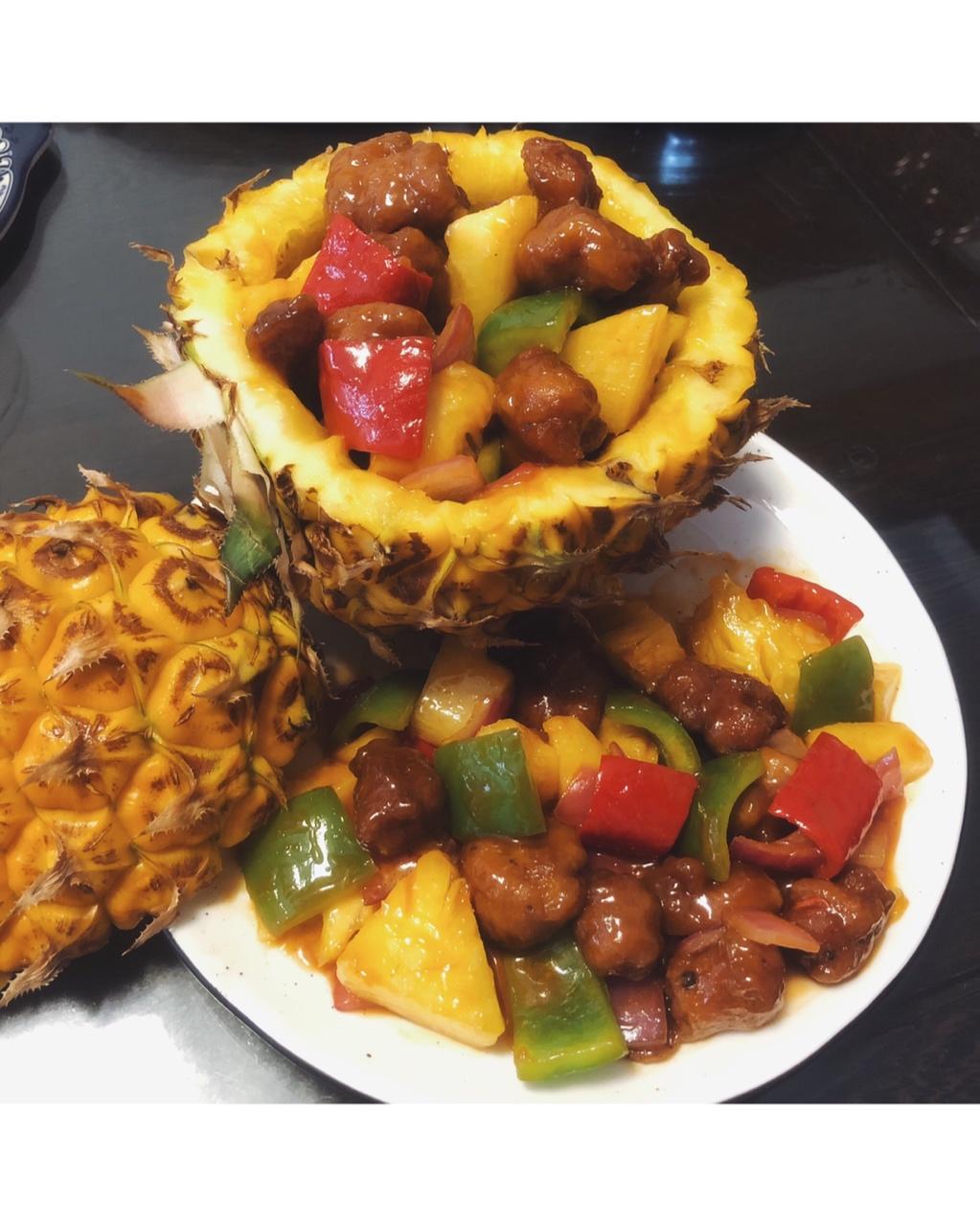 秘制菠萝咕噜肉（绝对好吃）