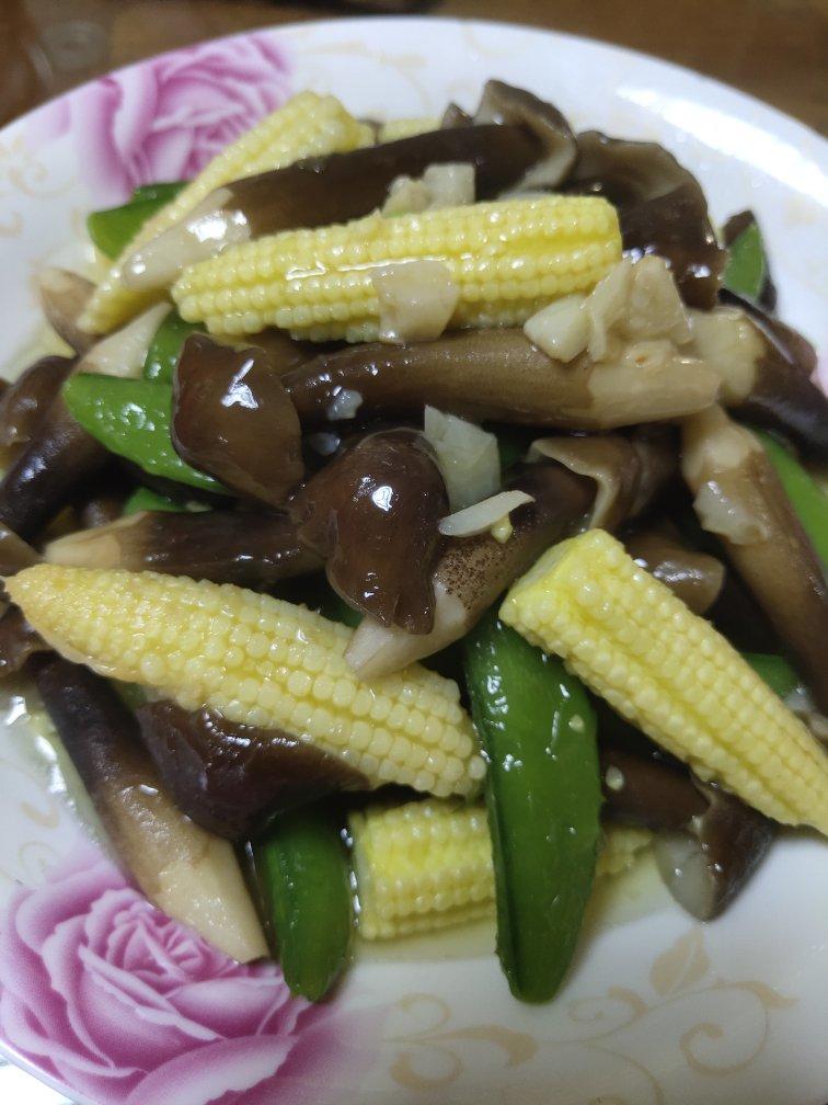 清炒黑皮鸡枞菌