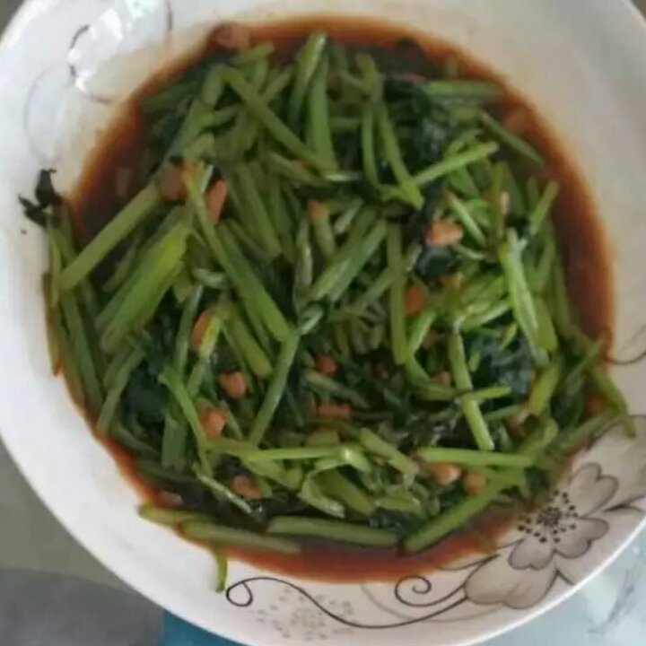 清炒茼蒿