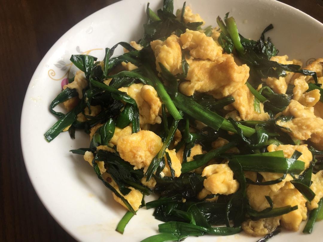 韭菜炒鸡蛋