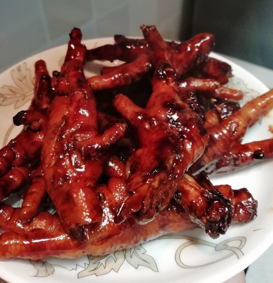 秘制红烧鸡爪