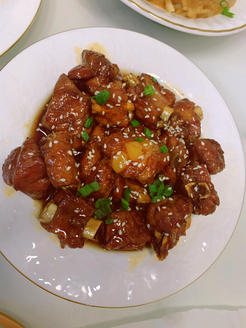 糖醋排骨/糖醋小排（不放油）（12345口诀做出正宗上海本帮）