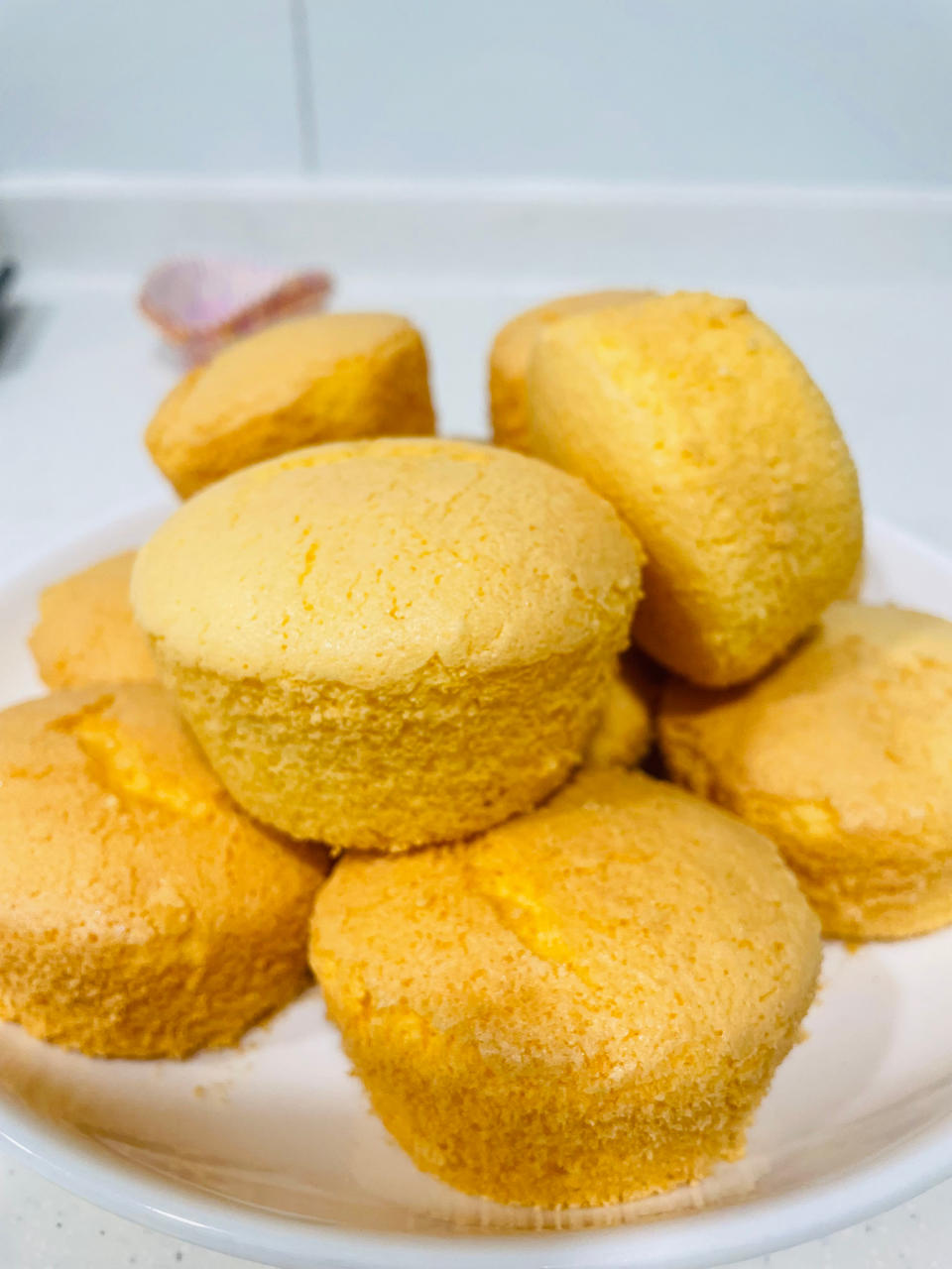 无油无水老式小蛋糕