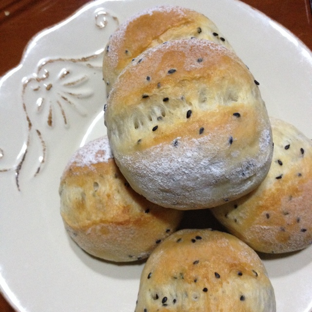 黑芝麻法国球