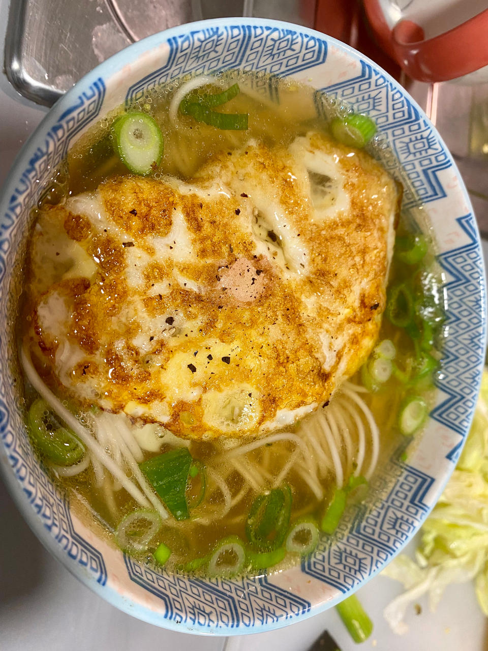快手清汤面🍜这样做才好吃｜汤底是关键!!