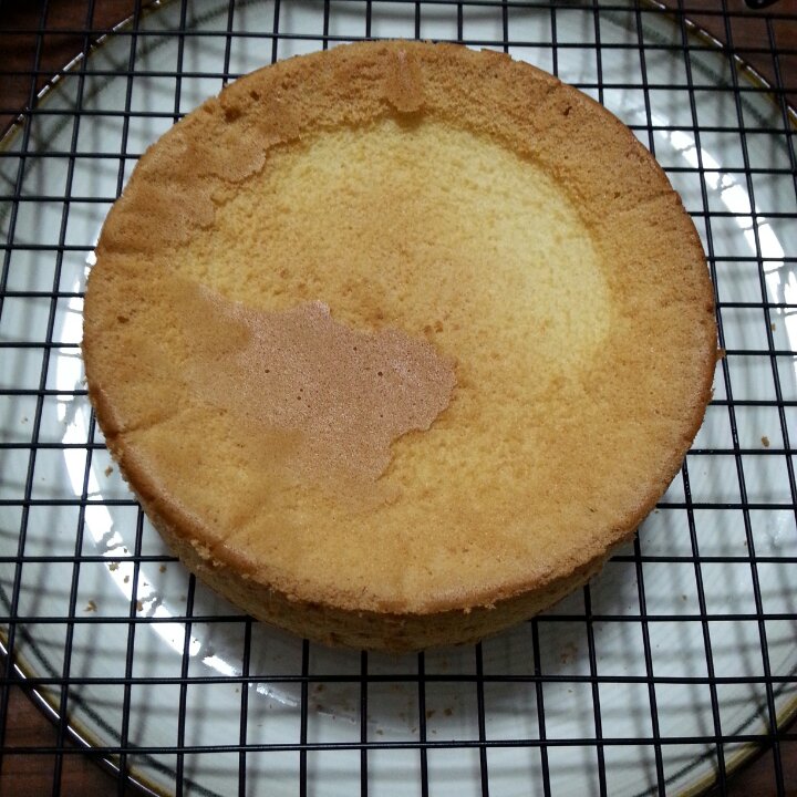 6寸戚风蛋糕（2蛋）