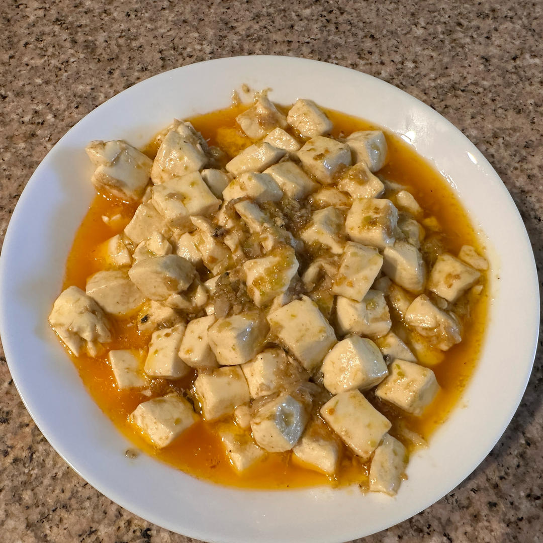 蟹粉烩豆腐