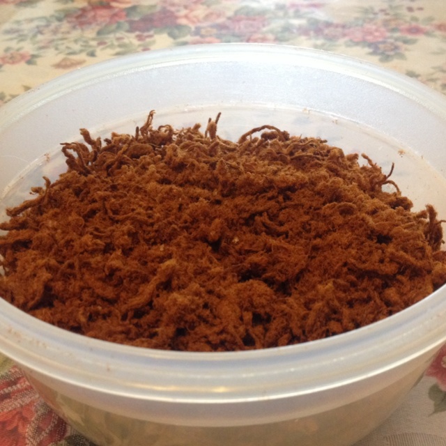 面包机自制肉松