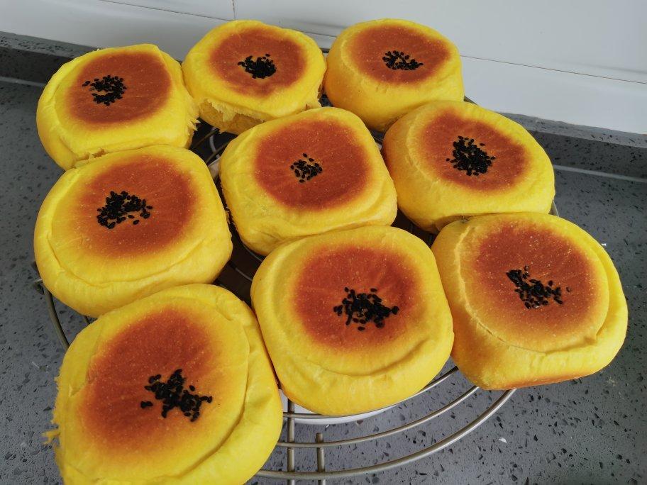 日式南瓜蜜豆包