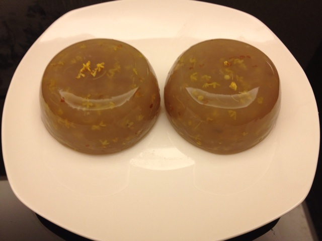 藕粉桂花糕&藕粉羹