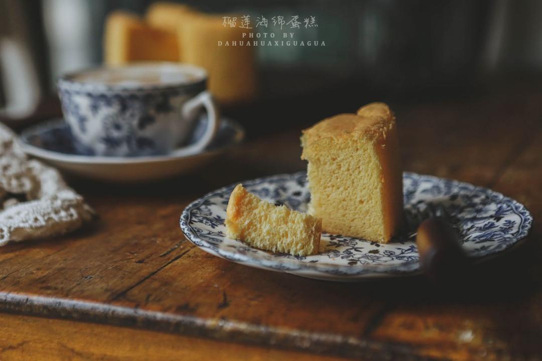 《榴莲海绵蛋糕》
