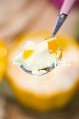 满满胶原蛋白的水果甜品：芒果花胶冻的做法 步骤6
