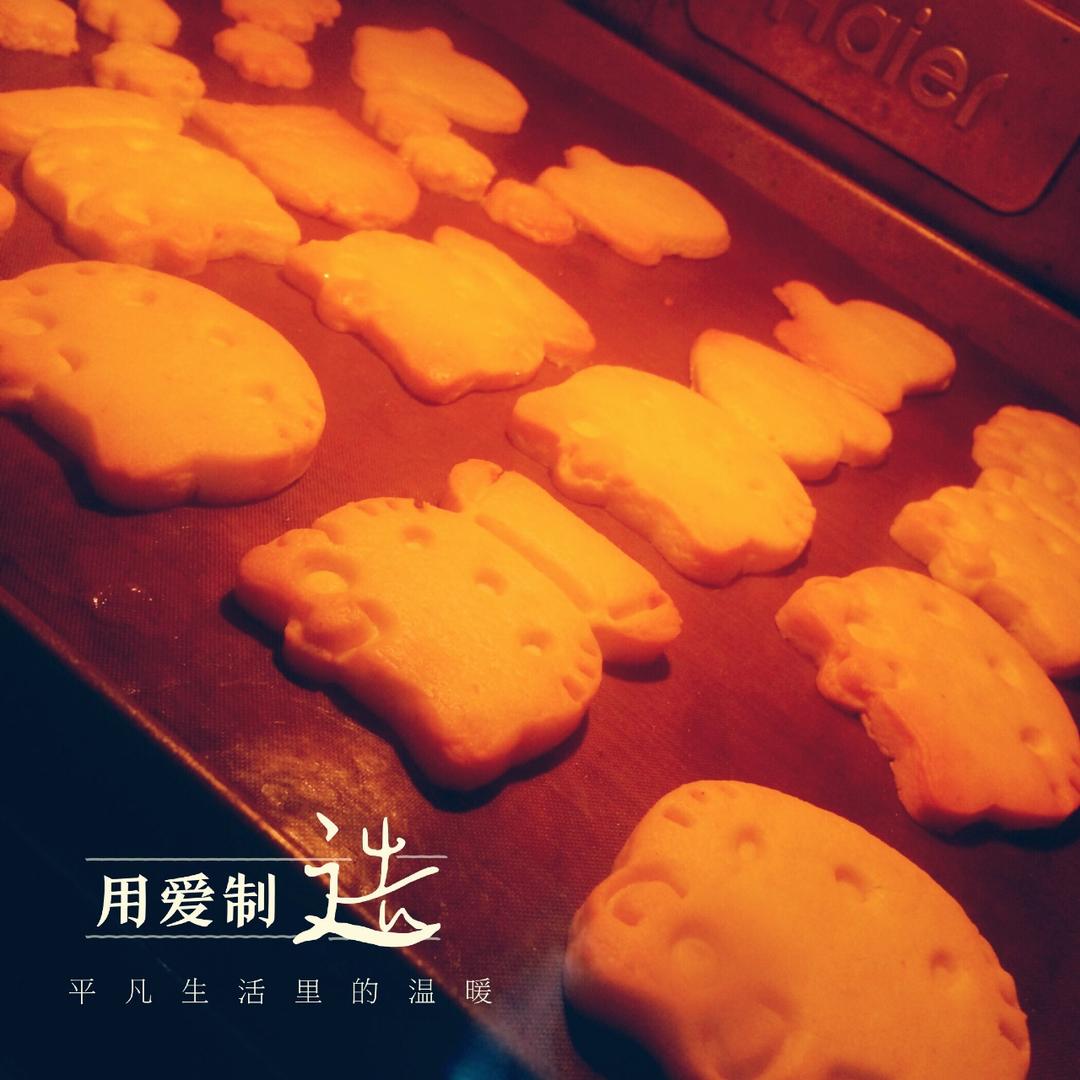 卡通黄油饼干