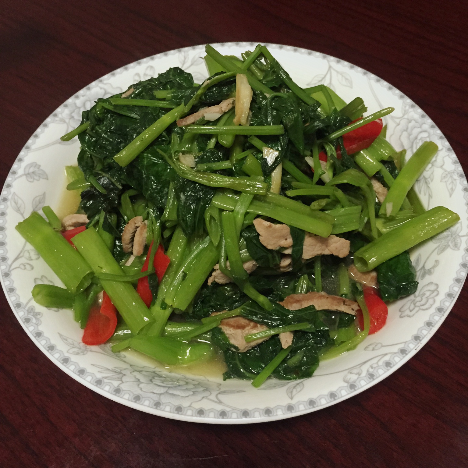 清炒空心菜