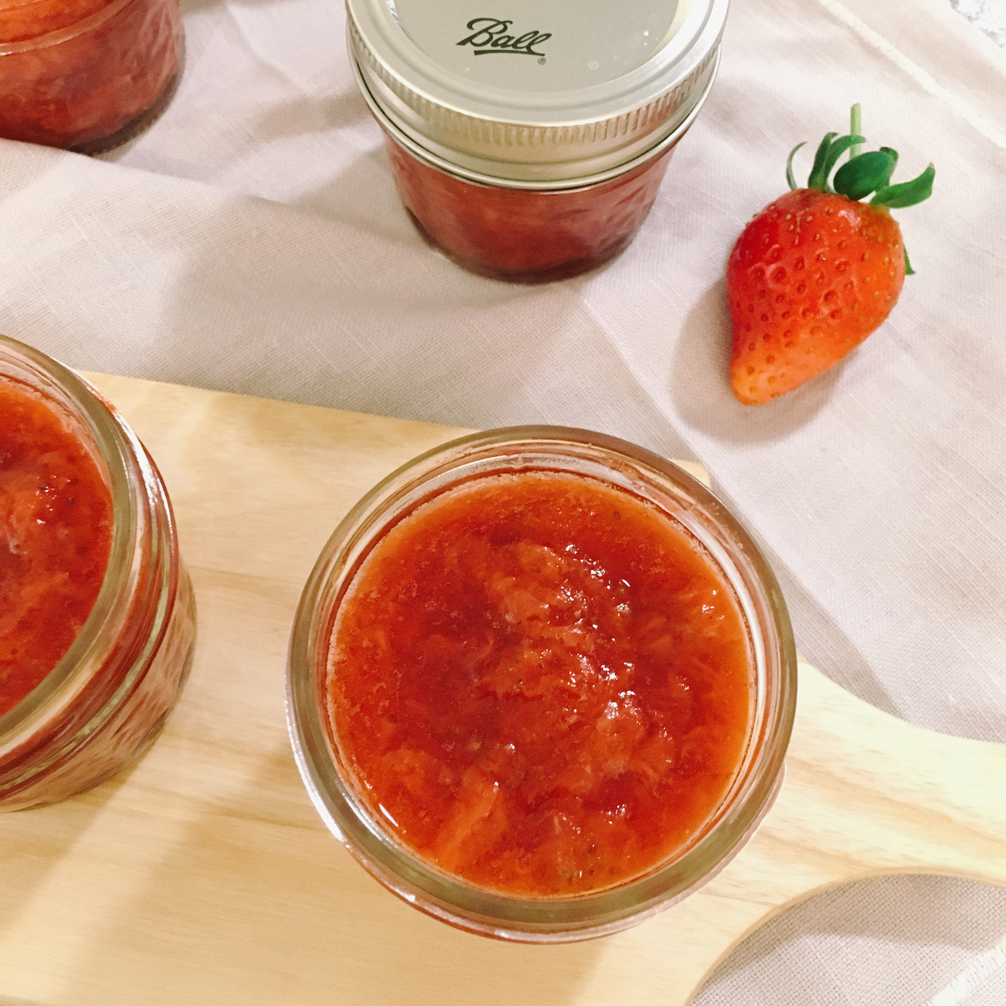 自制无添加草莓酱