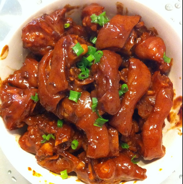 玫瑰腐乳猪蹄