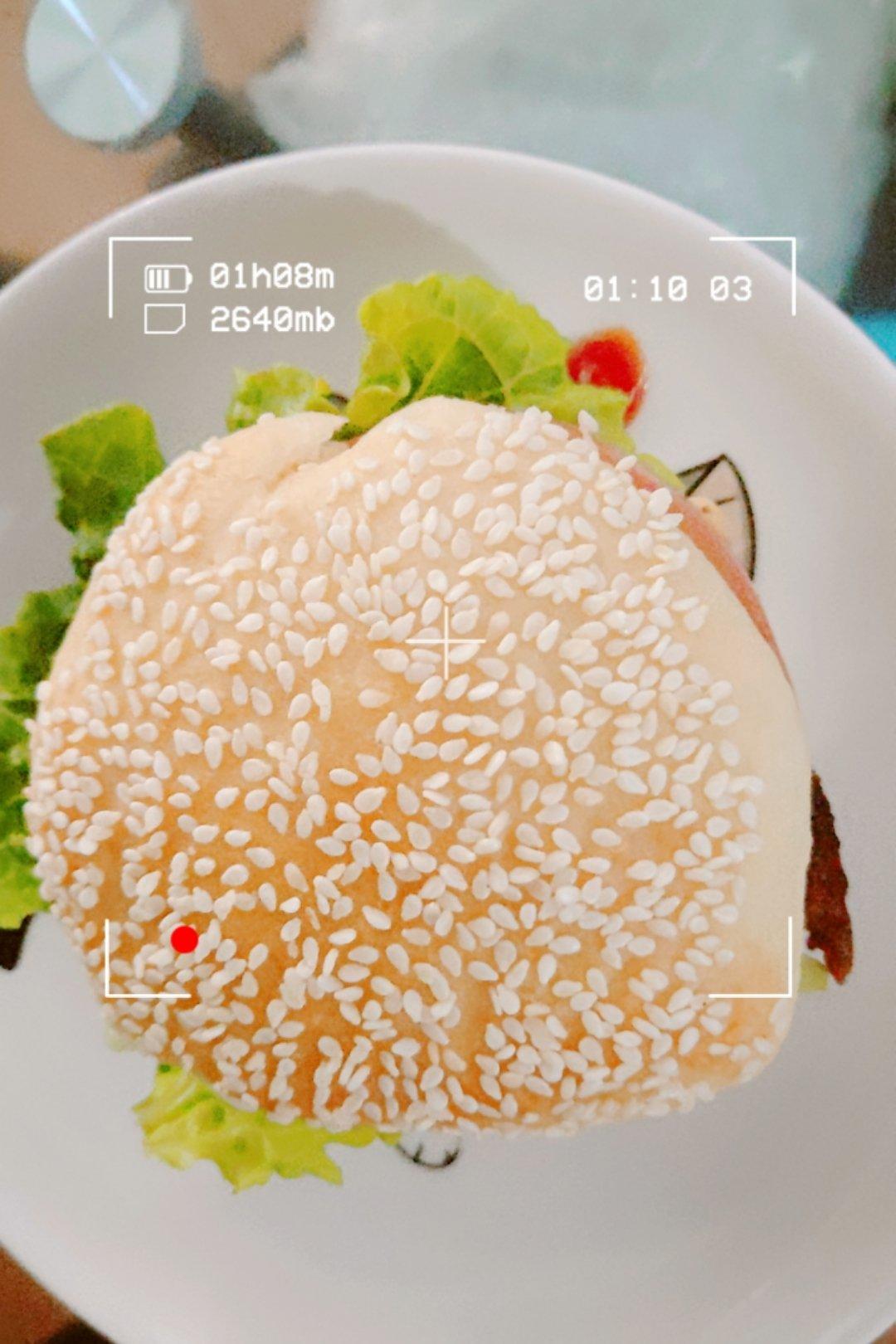 汉堡（基础汉堡胚做法）