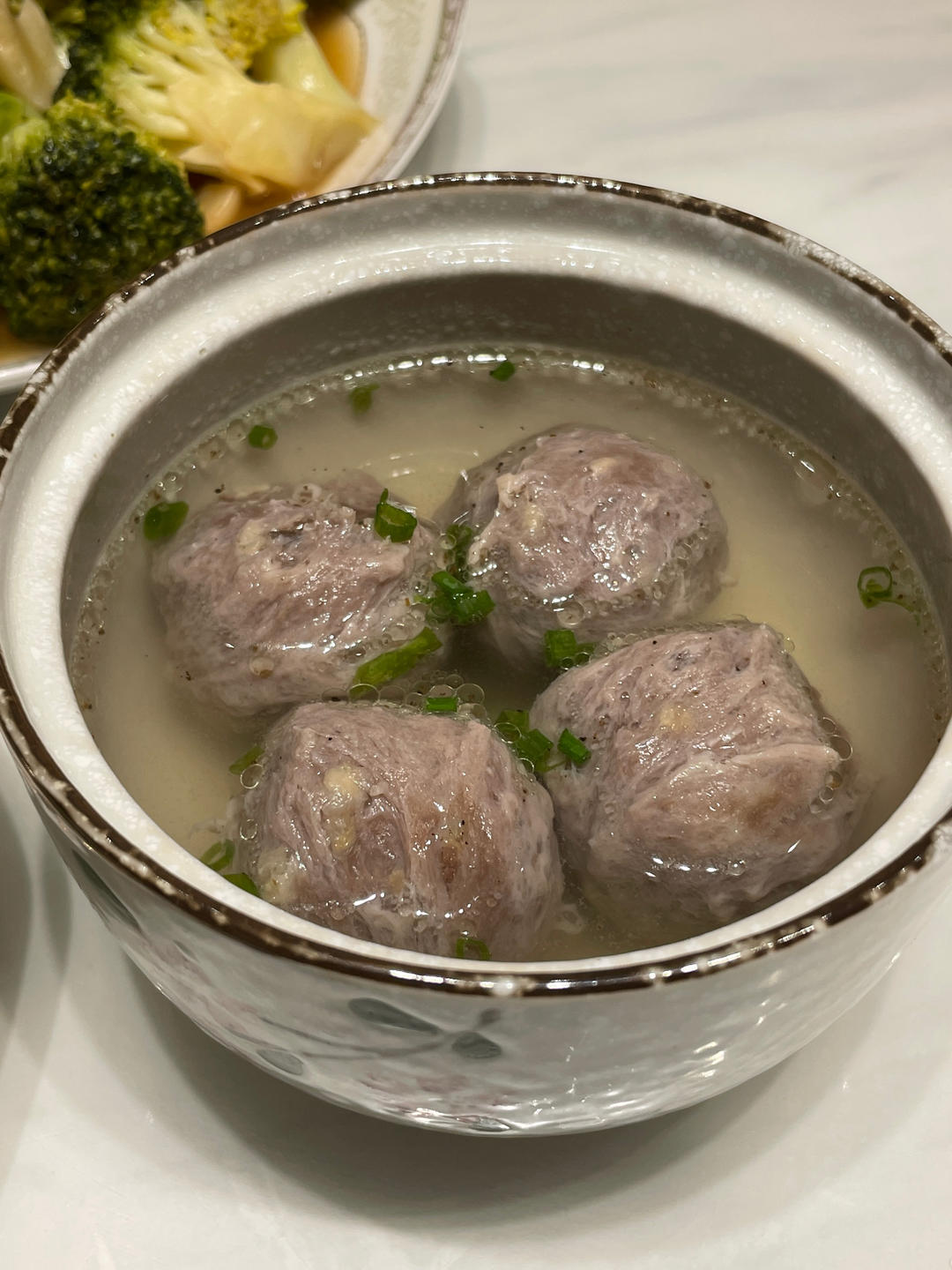 潮汕手打牛肉丸汤