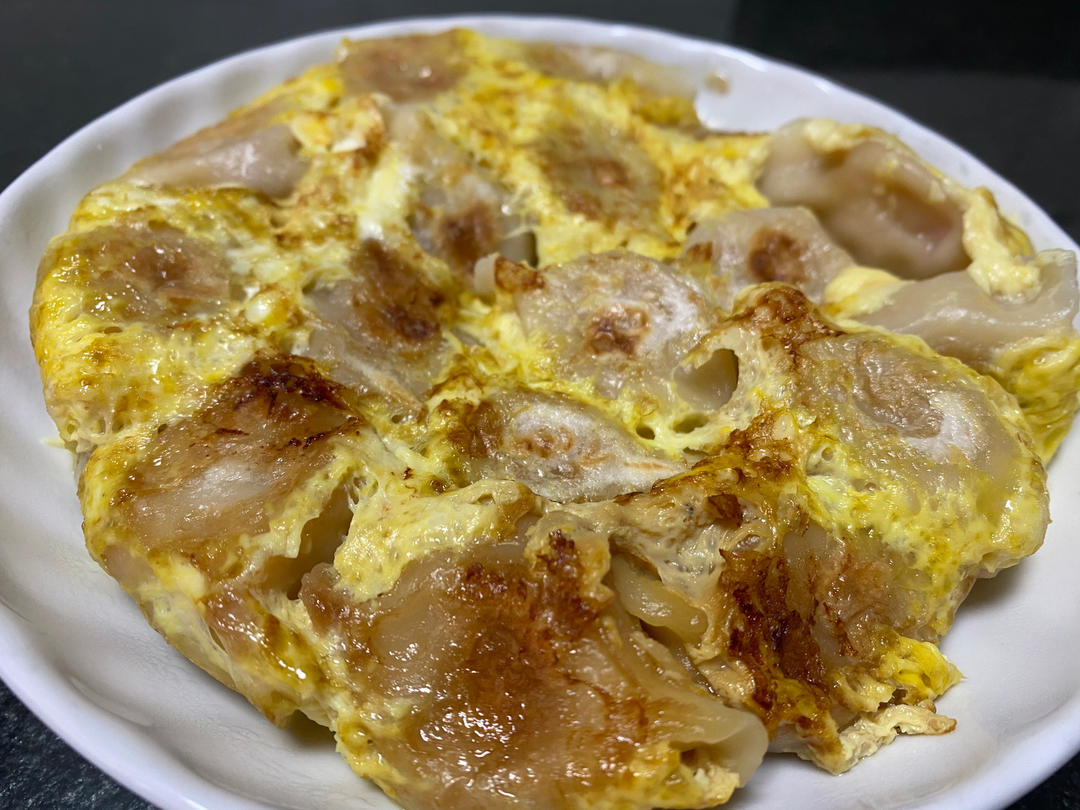 懒人快手抱蛋煎饺