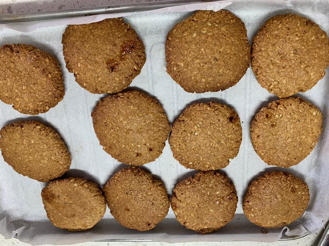 纯燕麦减肥零食饼干