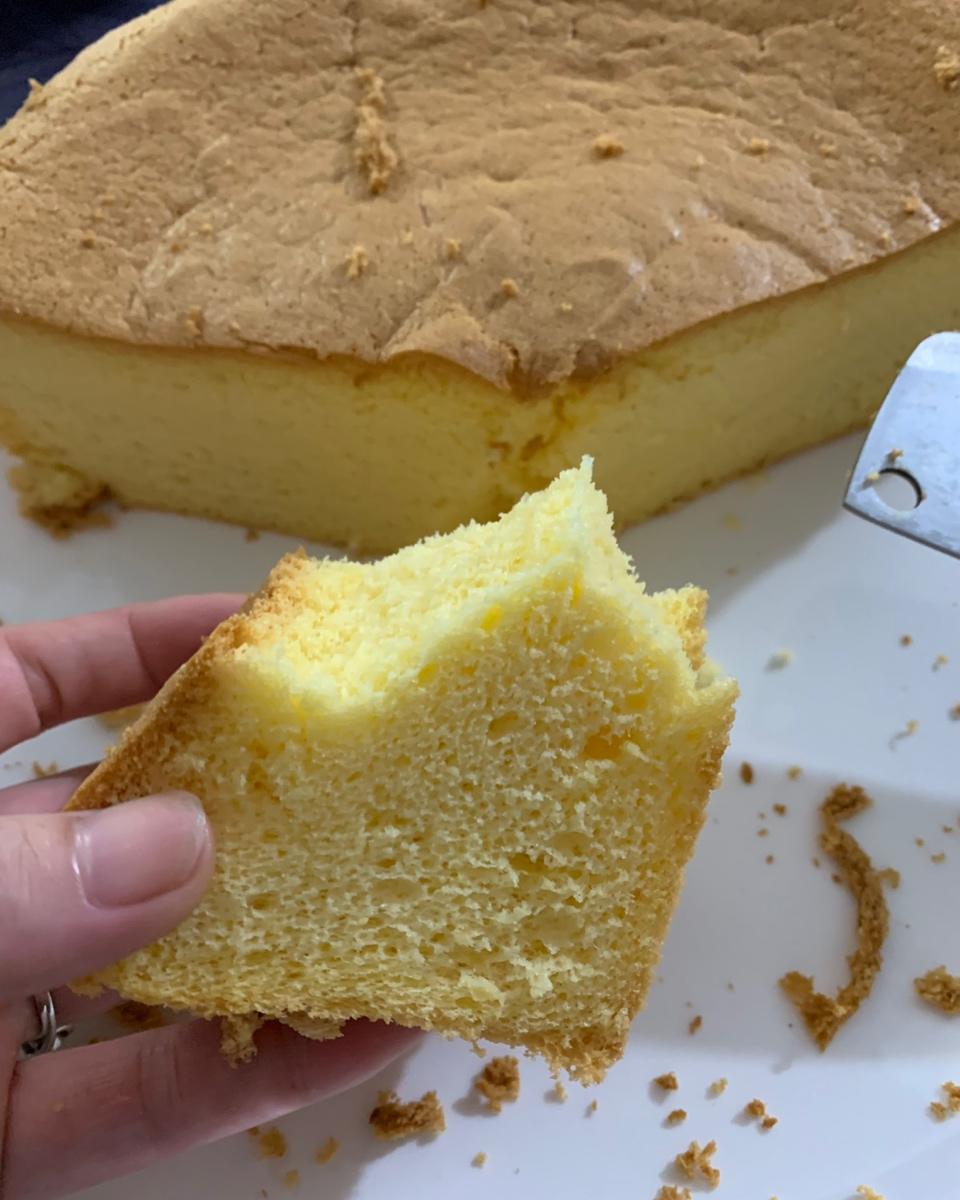 十寸戚风蛋糕胚