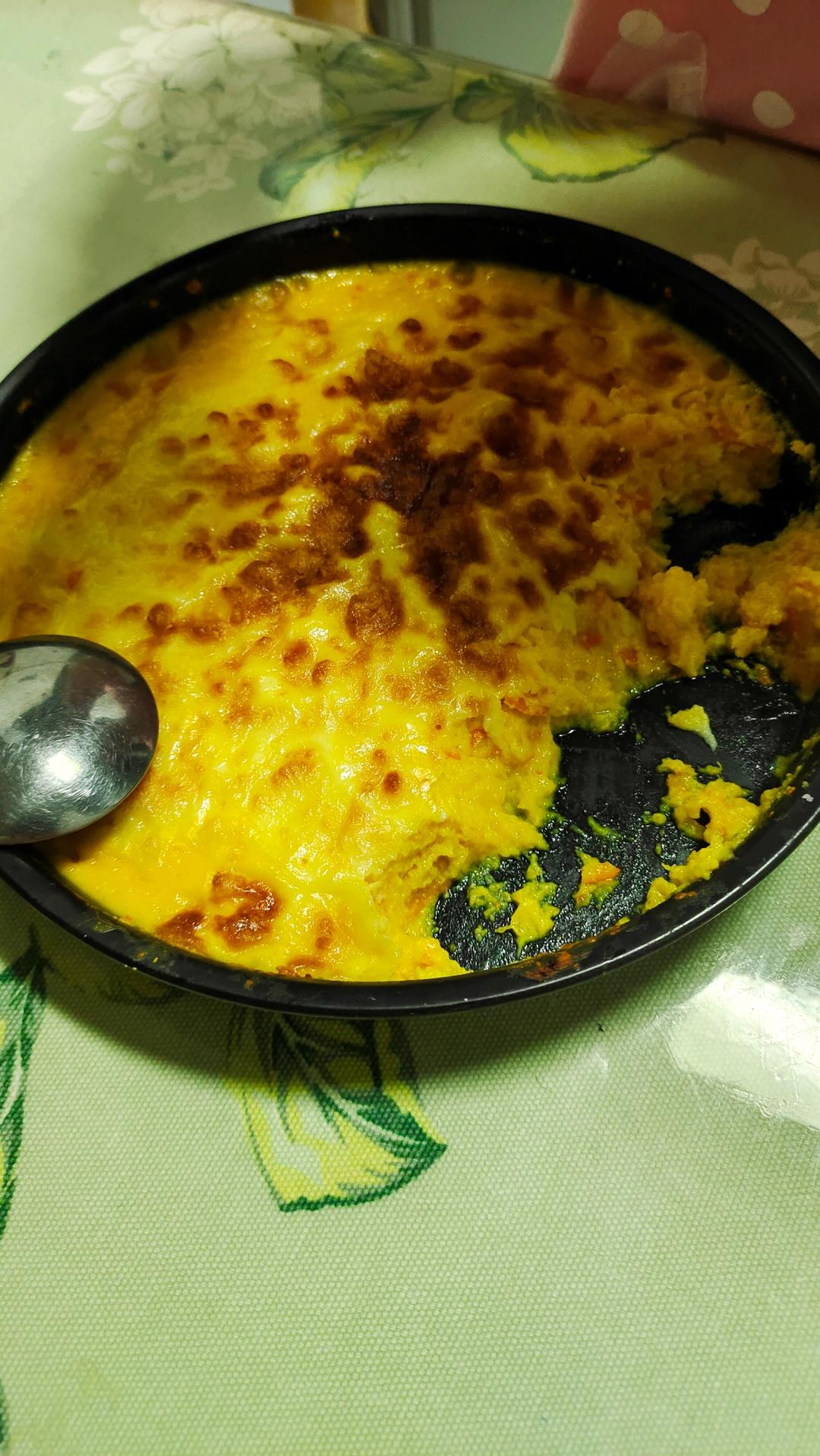 奶香芝士焗南瓜