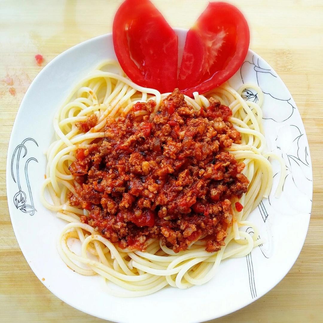 意大利茄汁肉酱面 Spaghetti Bolognese