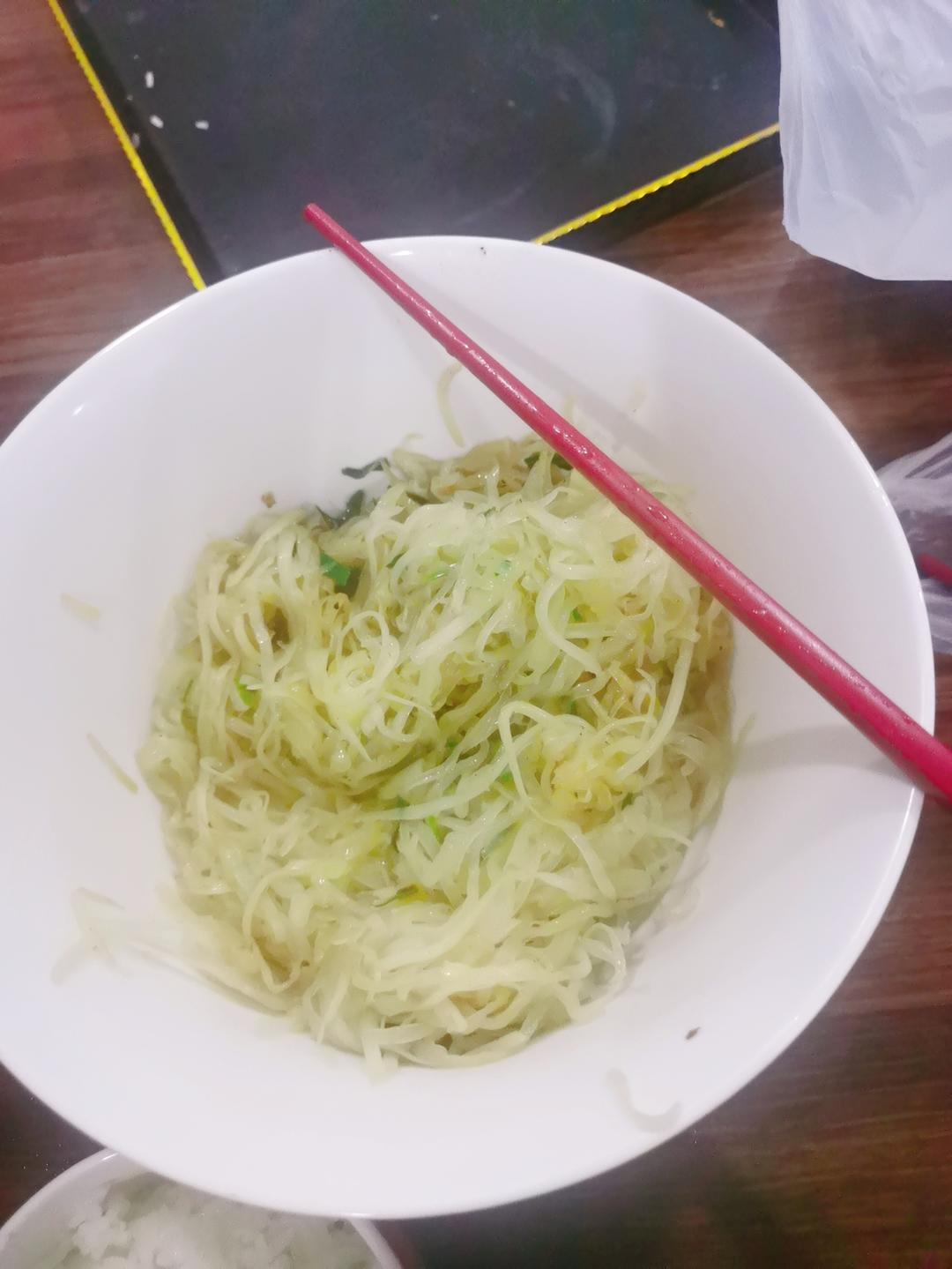 清炒白萝卜丝