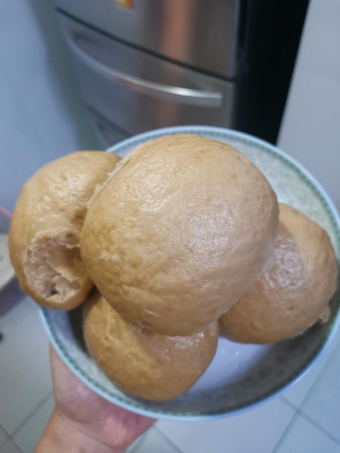 红糖开花馒头