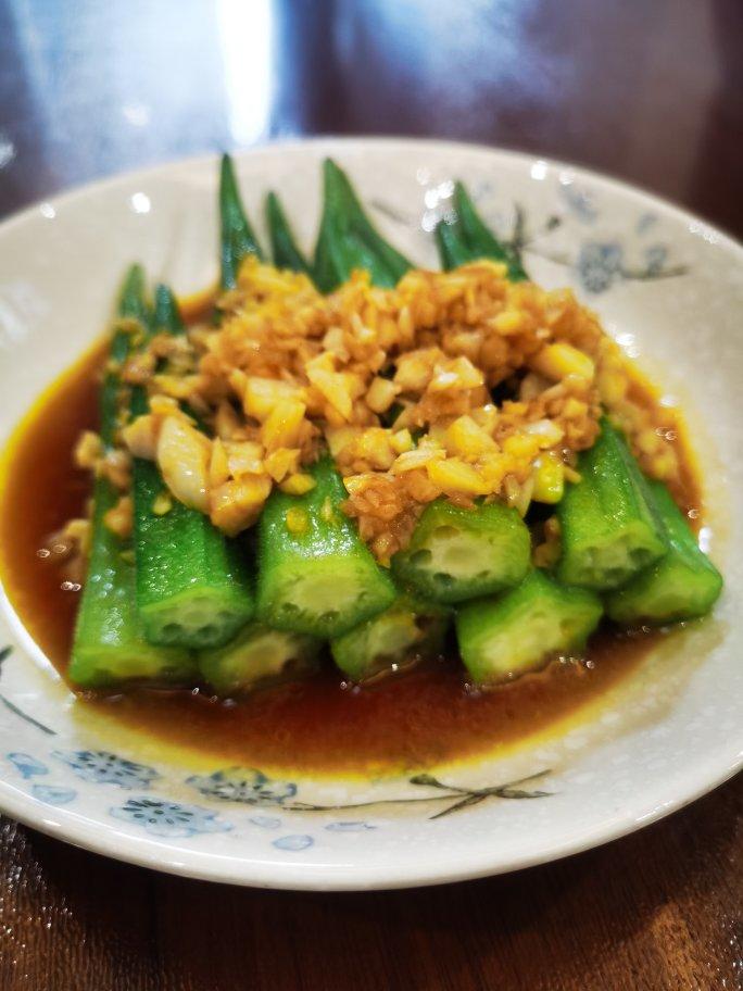 蒜蓉秋葵