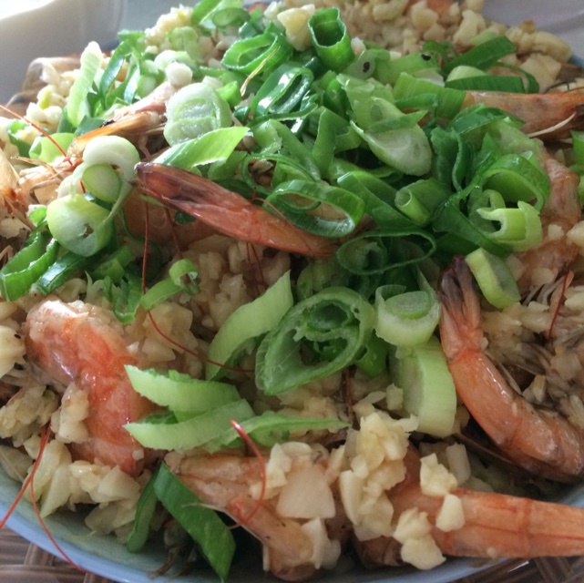 蒜蓉粉丝蒸大虾