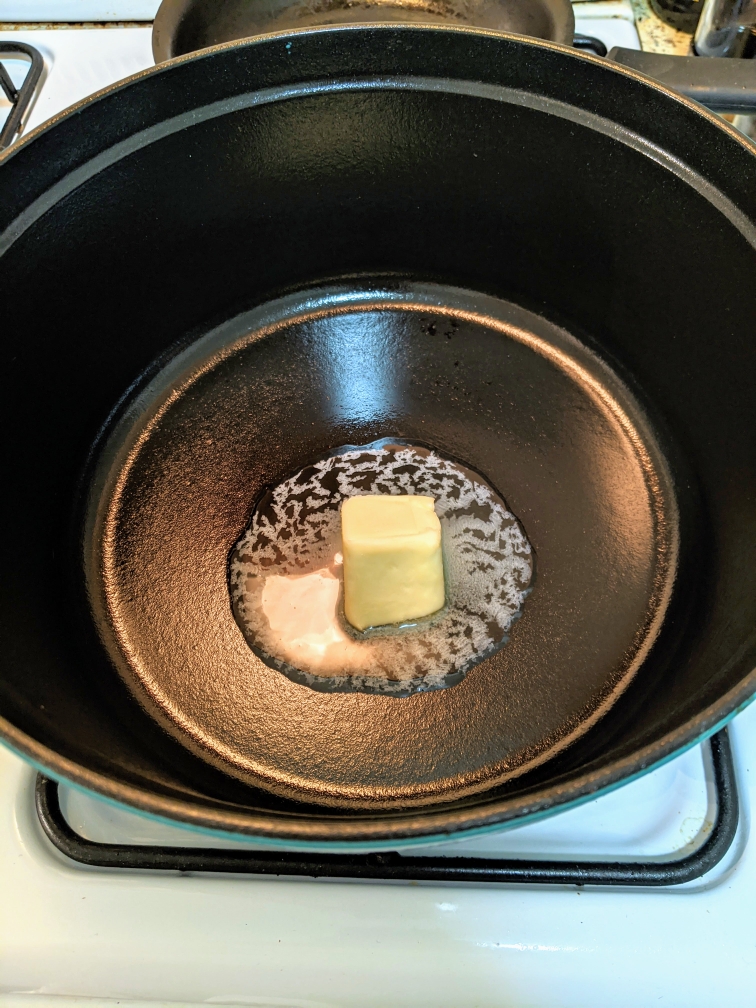 法式经典土豆韭葱浓汤的做法 步骤3