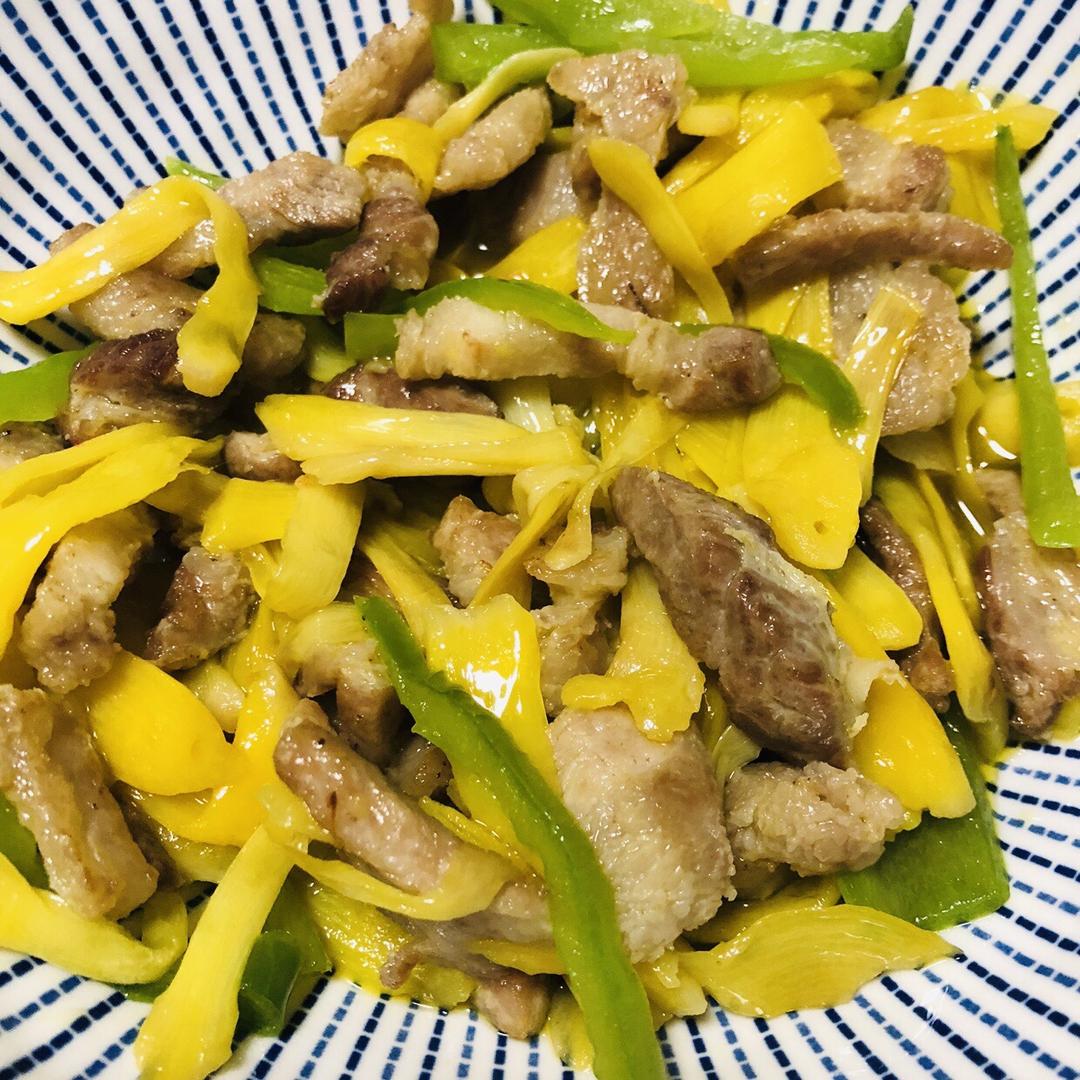菠萝蜜丝炒肉