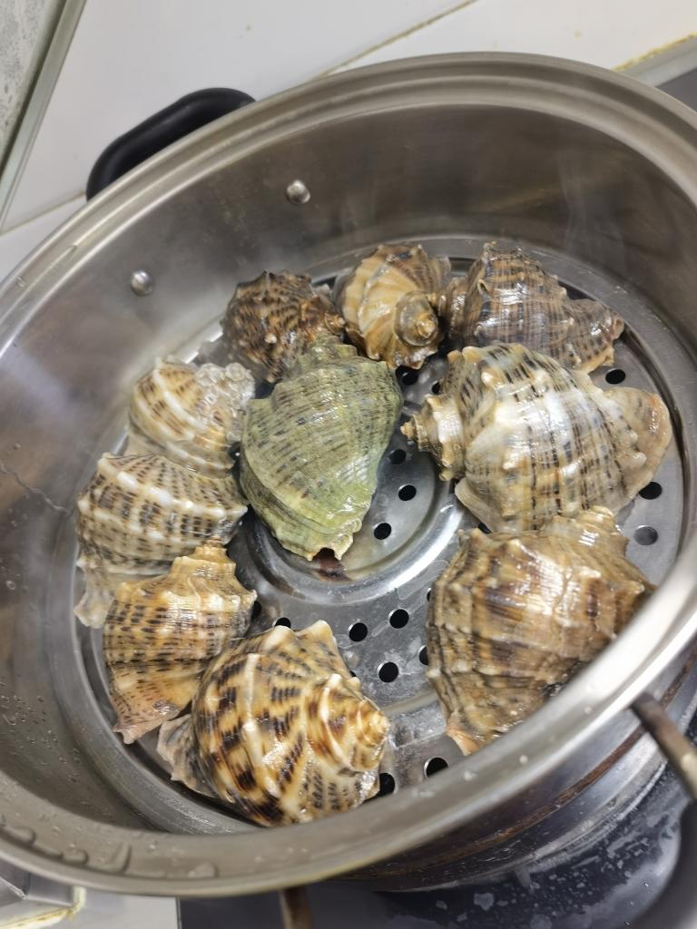 清蒸海螺的做法