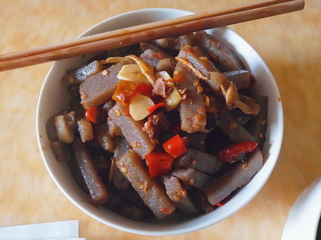 家常酸辣魔芋