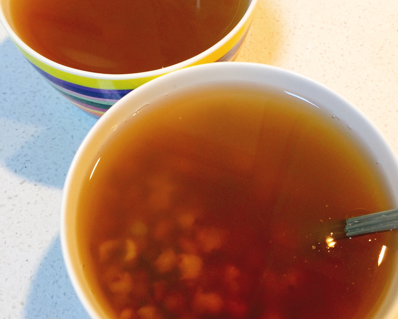 焖烧杯版夏日绿豆汤的做法