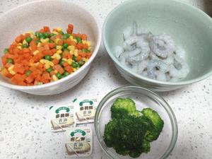 芝士虾仁焗饭快手版的做法 步骤1