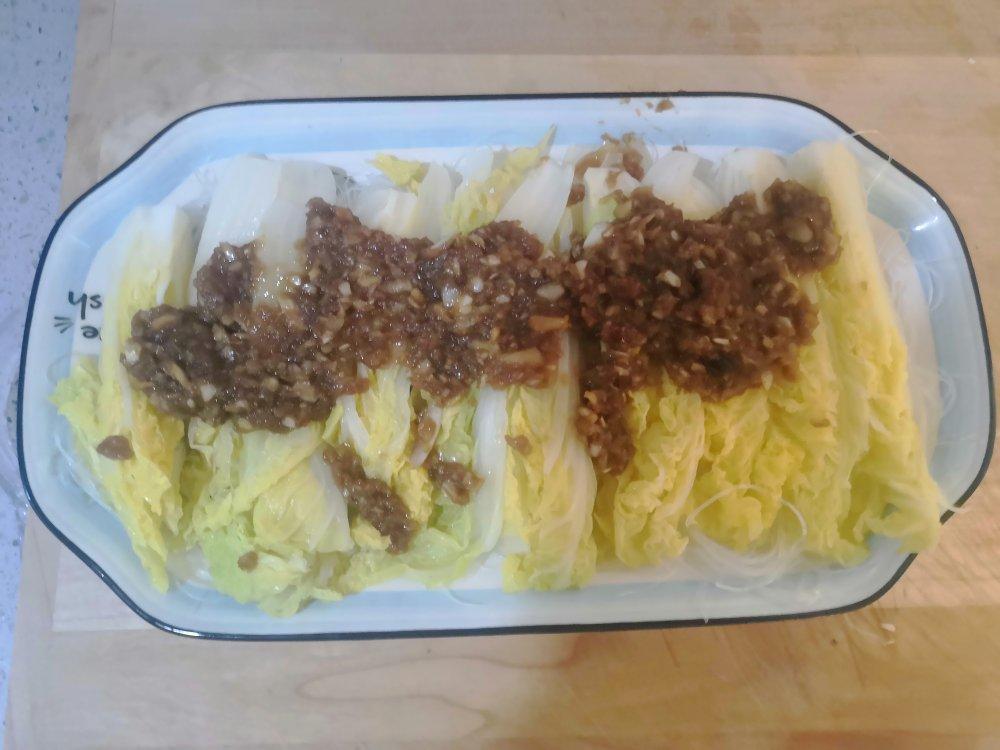 蒜蓉粉丝娃娃菜