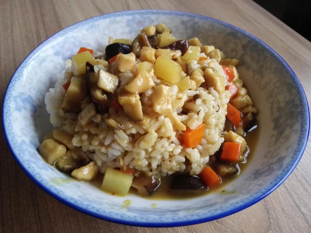 咖喱土豆鸡块