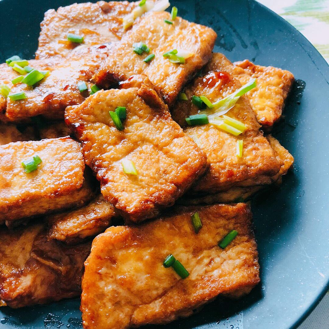 蚝油嫩豆腐
