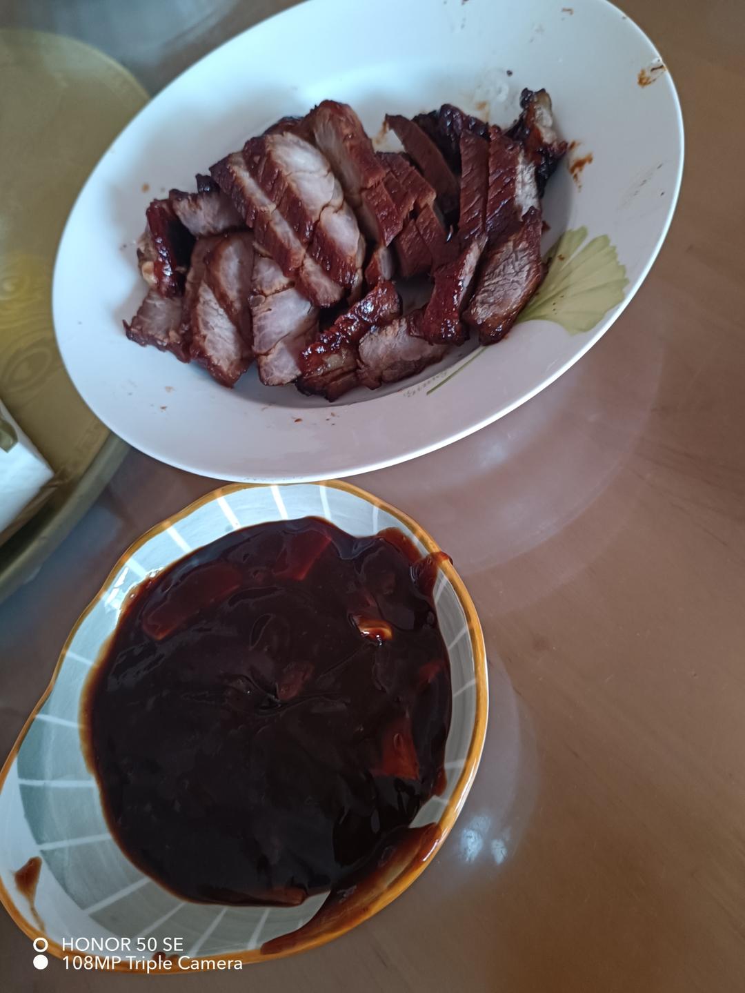 蜜汁叉烧肉（新手烤箱0失败）