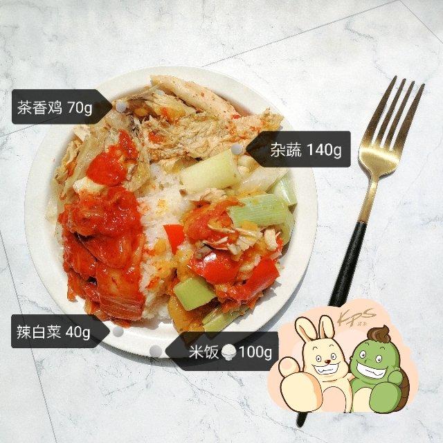 #杂蔬羊肉焖饭｜减脂快手健康餐