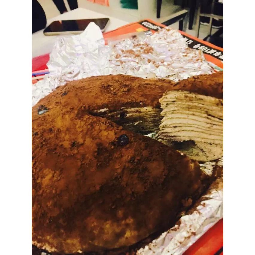 巧克力千层可丽饼
